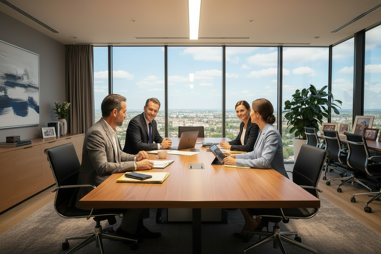 ein erfolgricher CEO, der gestresst ist und tag und Nacht arbeitet, die außen zeigen ionneren spannung , er ist alleine obwohl der ein großes unternehmen aufgebaut hat, schwarz weiß