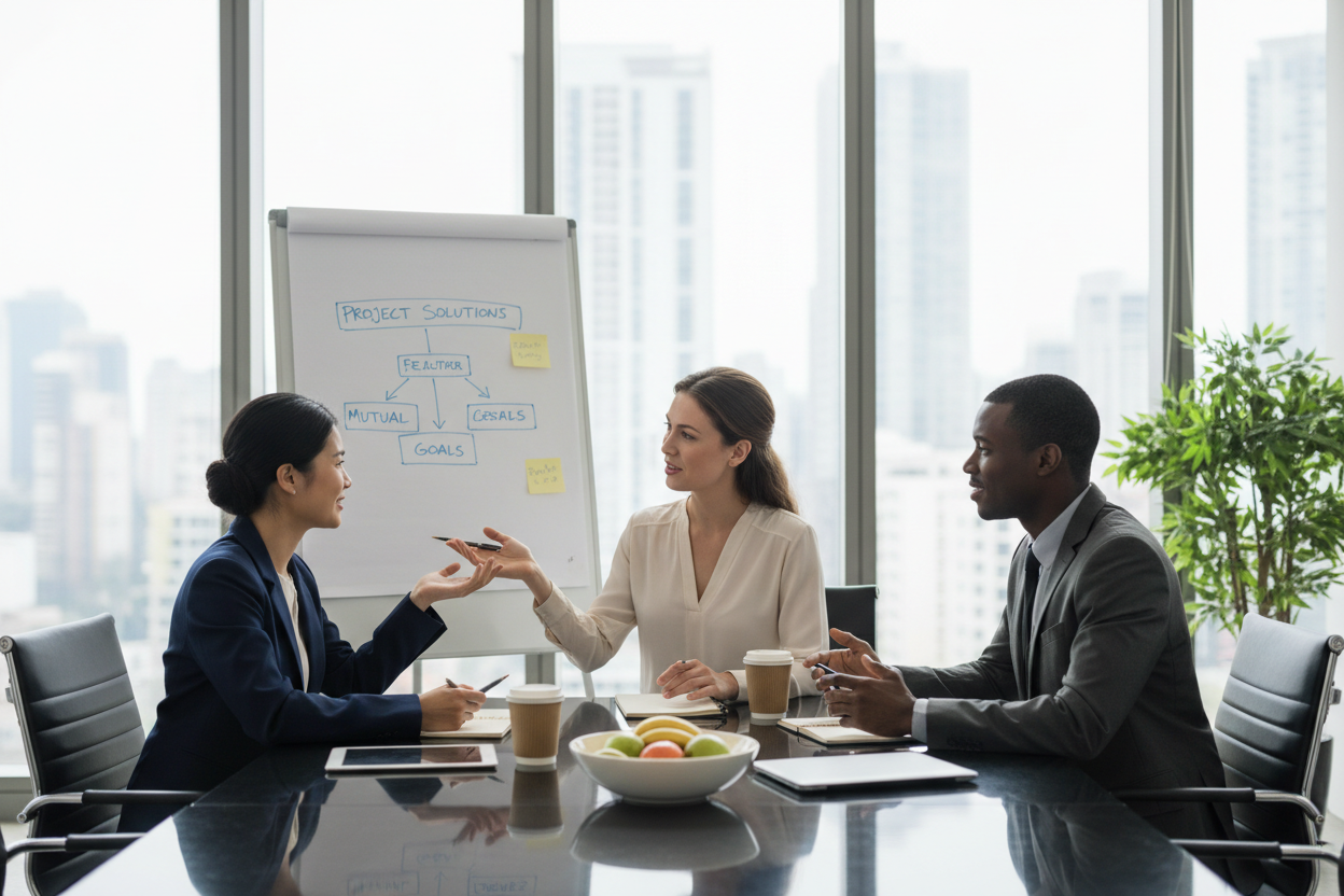 Konstruktiver Umgang mit Konflikten, professionel, realistisch